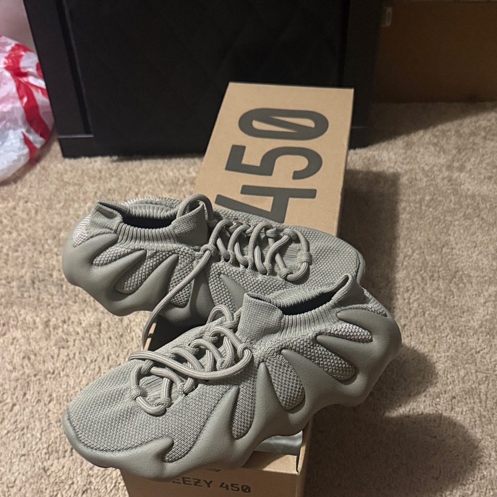 Yeezy 450 Sneakers in Taupe